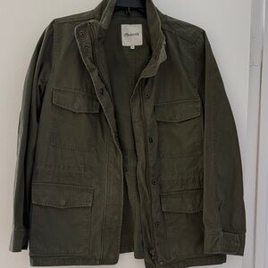Madewell Women’s Army Green Military Jacket